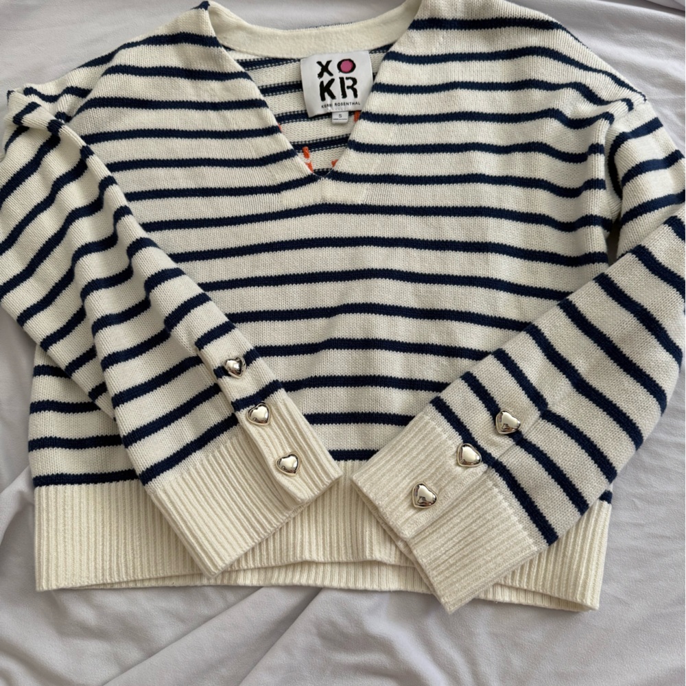 Next Smile Is On You Kerri  Rosenthal Sweater small